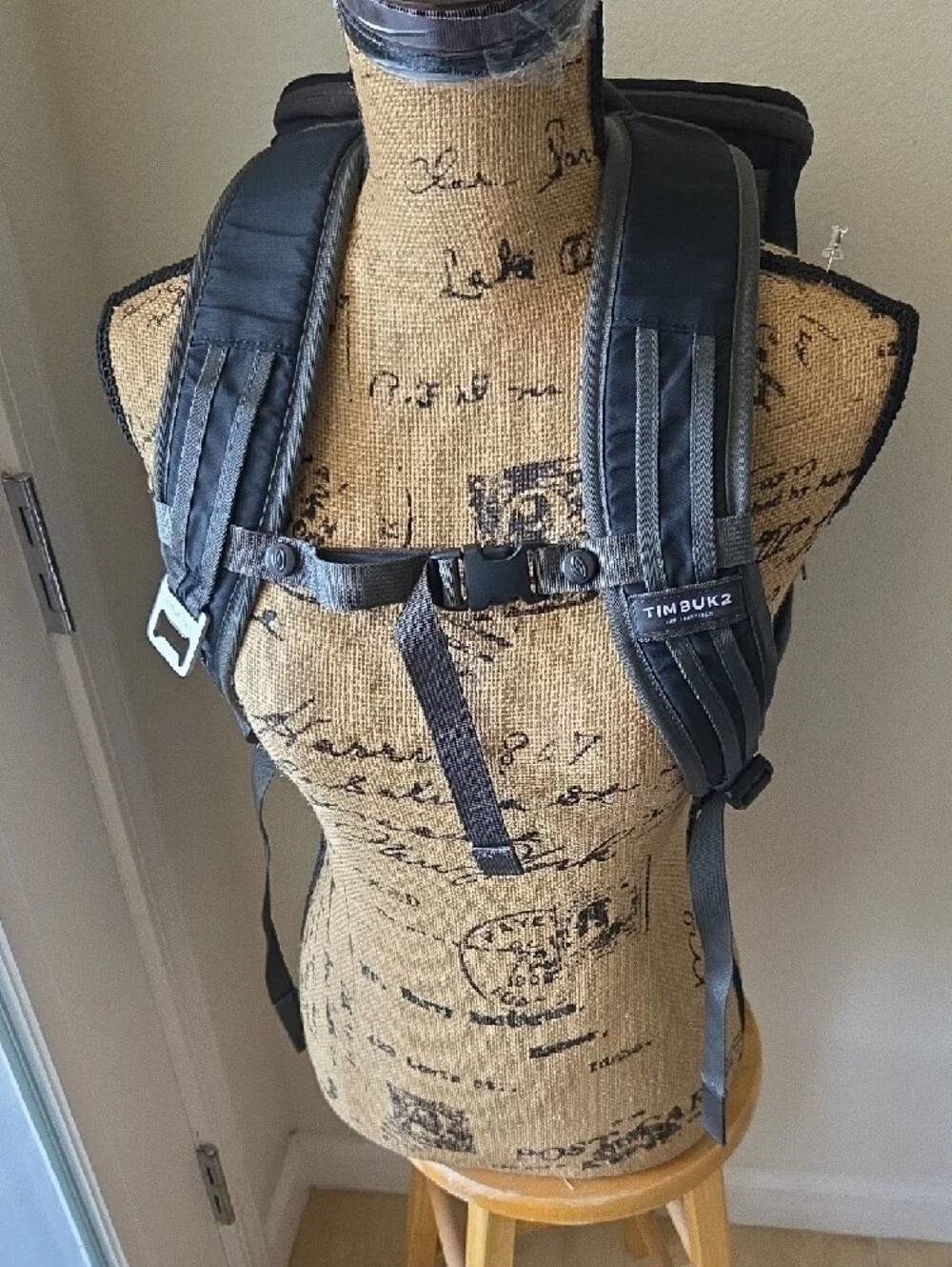 Timbuk2 Armory Pack Black and Gray Backpack top-loading commuter pack